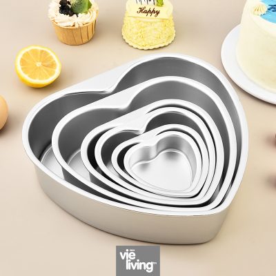Heart-Shaped Cake Mold 6"-10"