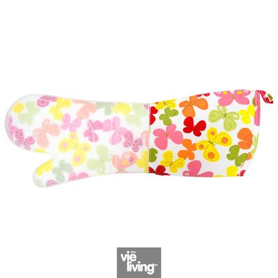 Cotton Oven Mitts 49cm