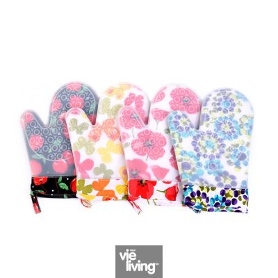 Floral Oven Mitts