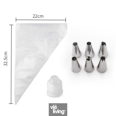 Icing Tips Set with Piping Bags