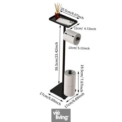 Free Standing Toilet Roll Holder