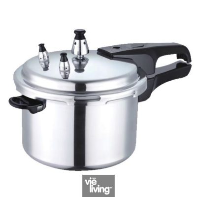 Heavy-Gauge Aluminum Pressure Cooker 3-13L