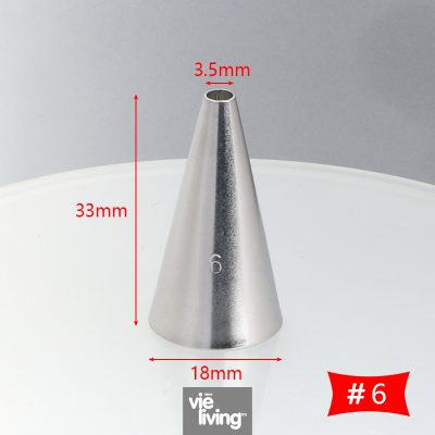 Round Piping Tip
