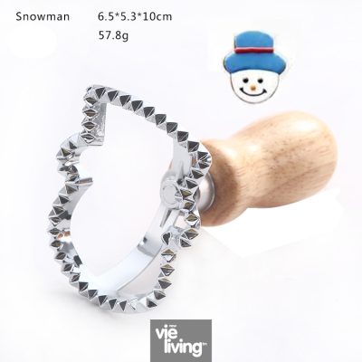 Snowman Biscuit Mold