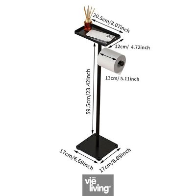 Freestanding Toilet Paper Holder