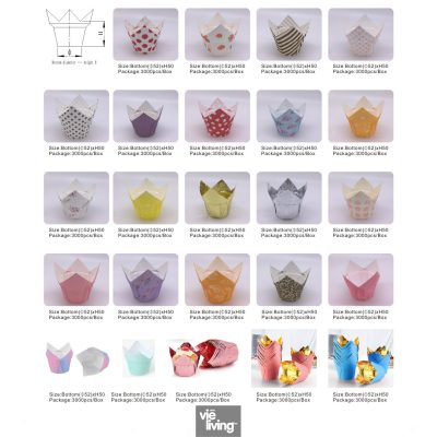 Tulip Muffin Liners